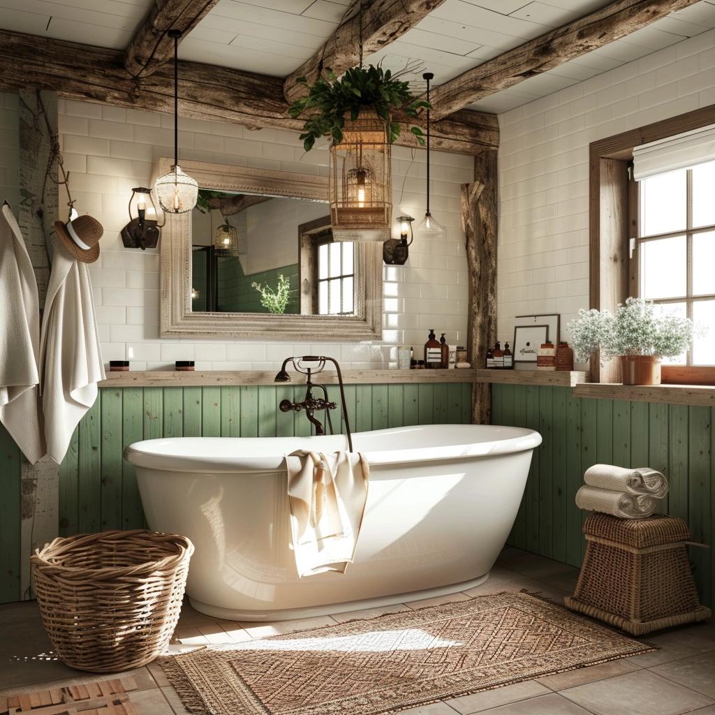 Farmhouse Bathroom Decorating Ideas: A Rustic Makeover Guide